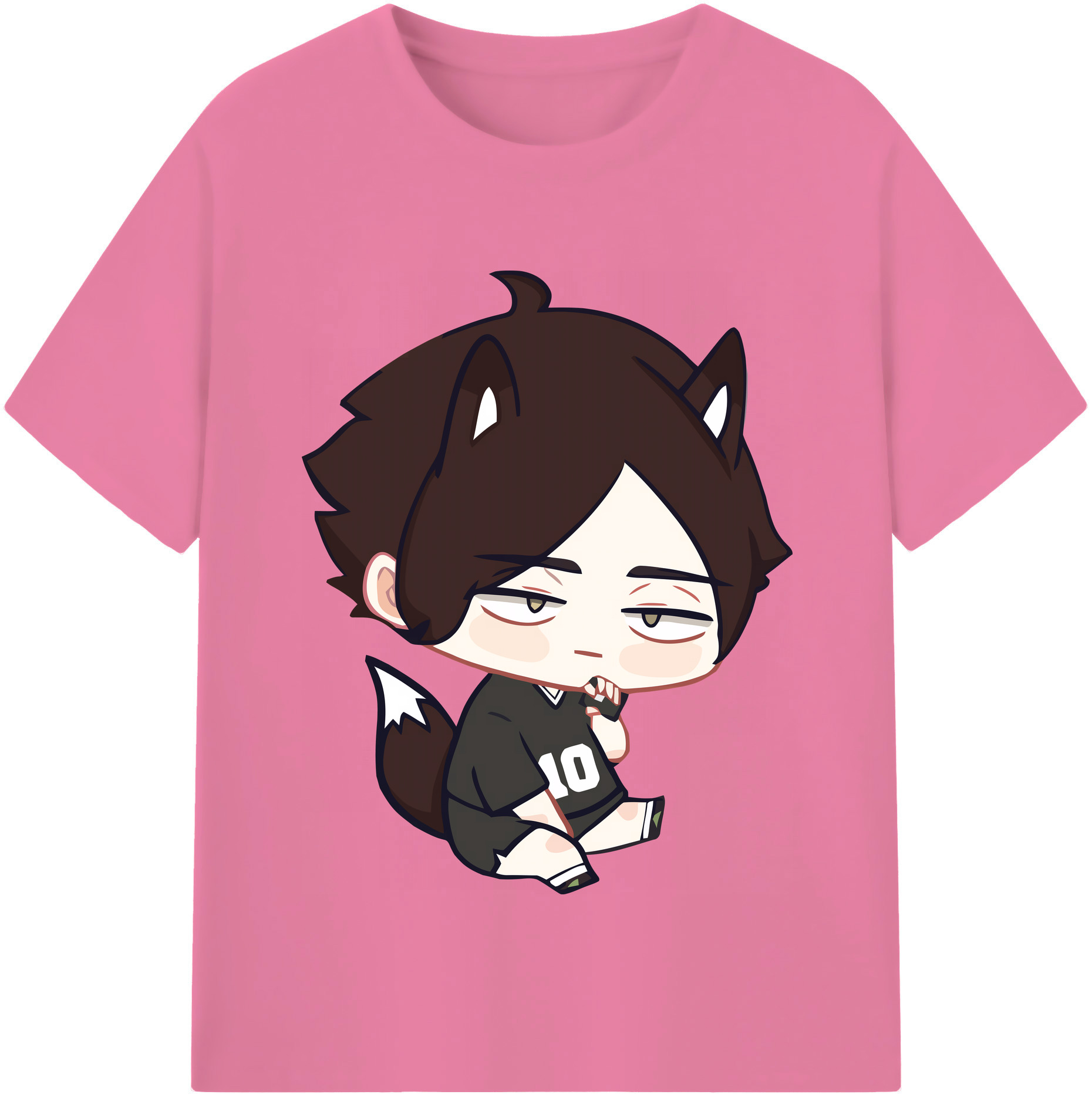 （画像用） ハイキュー!! Haikyu!! 綿100％半袖Tシャツ（フロントプリント）